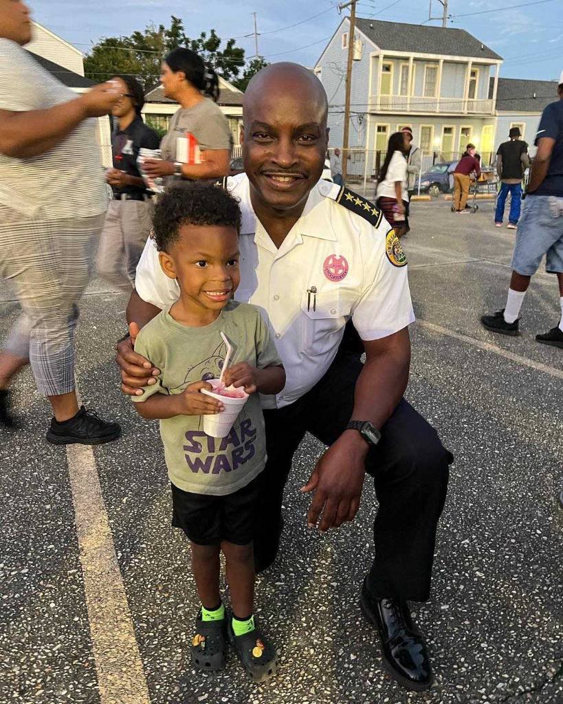 Article image for His father was an officer killed in the line of duty. The NOPD says they will always be part of their family.