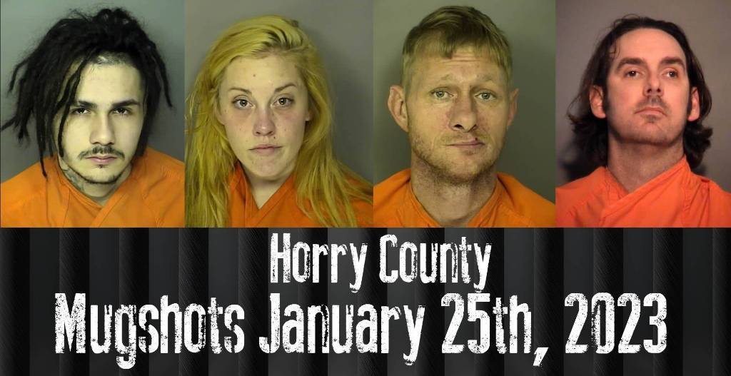 Article image for Horry County Mugshots January 25th, 2023