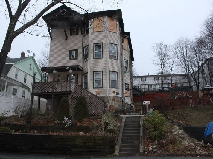 Article image for See Inside: Partially Burned Triple-Decker In Worcester Asks $230K