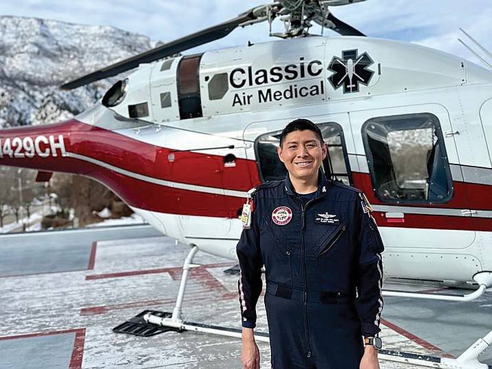 Article image for Paramedic to flight nurse: Jeffrey Begay makes history at Classic Air Medical