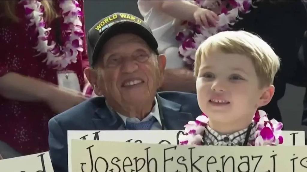 Article image for Joseph Eskenazi, oldest living Pearl Harbor survivor, turns 105
