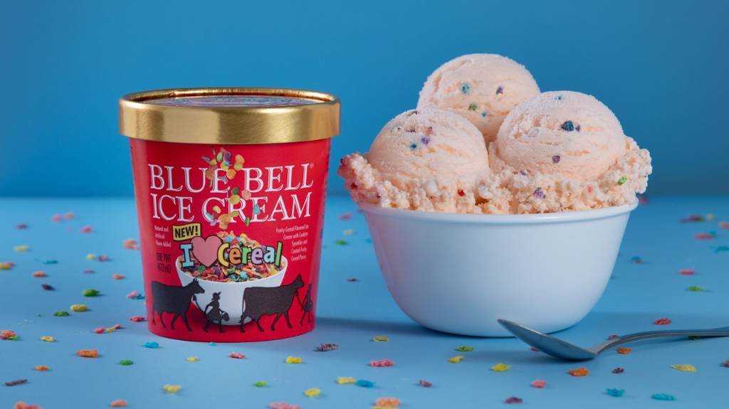 Article image for Blue Bell releases I Heart Cereal flavor in time for National Ice Cream for Breakfast Day