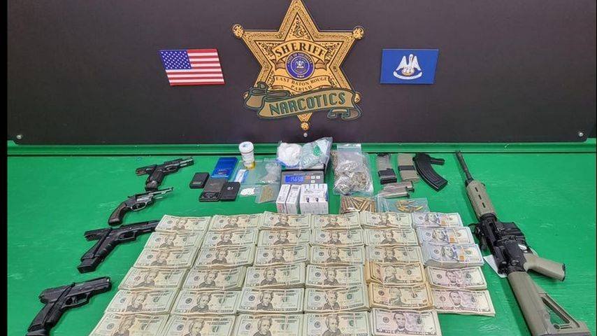 Article image for Nearly $150K, a pound of fentanyl and 5 guns seized in drug bust; bond set at nearly $1 million