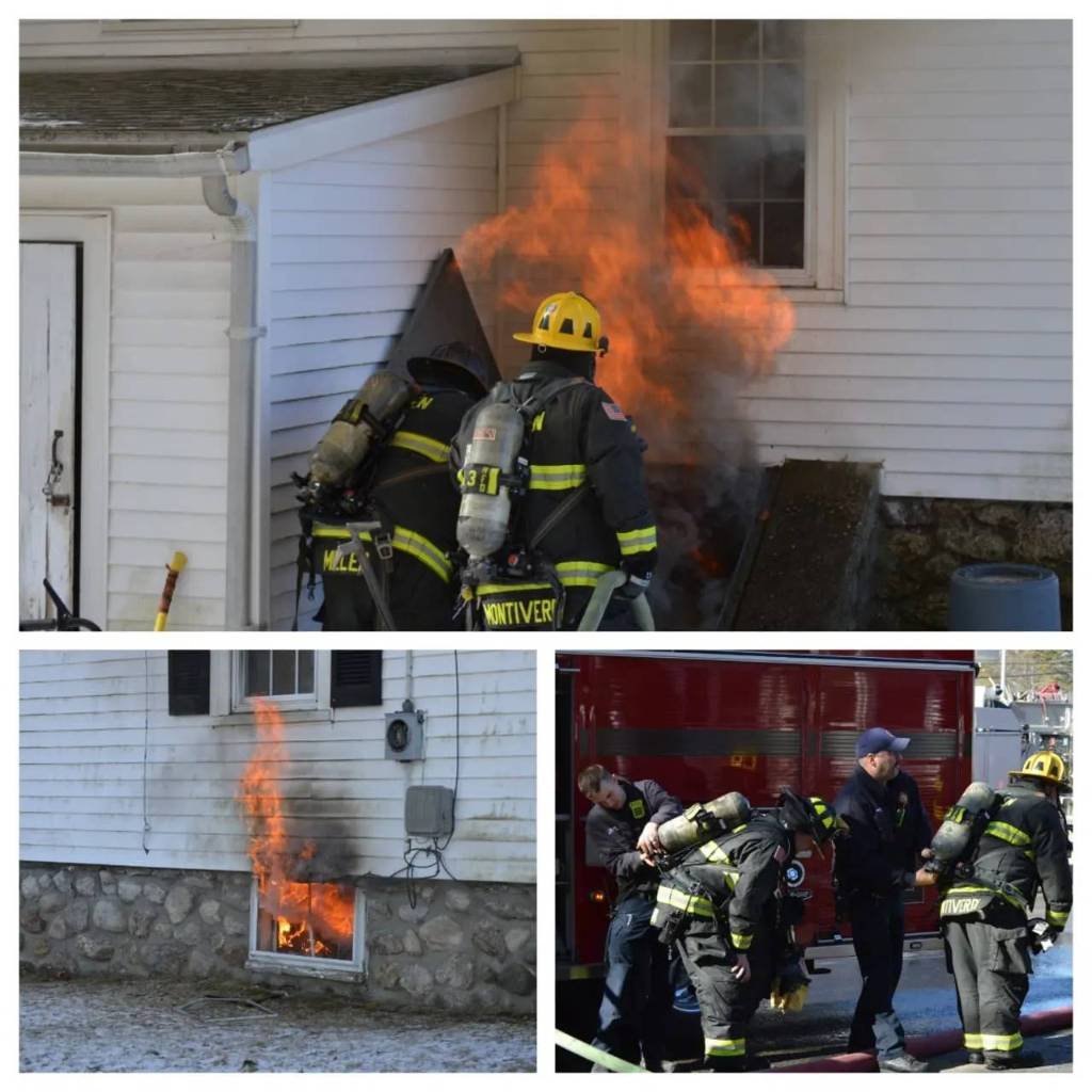 Article image for Holden Firefighters Battle Back Flames In Home’s Basement
