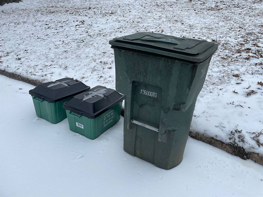 Article image for City trash and recycling services suspended Thursday, early-week collections will be picked up next week