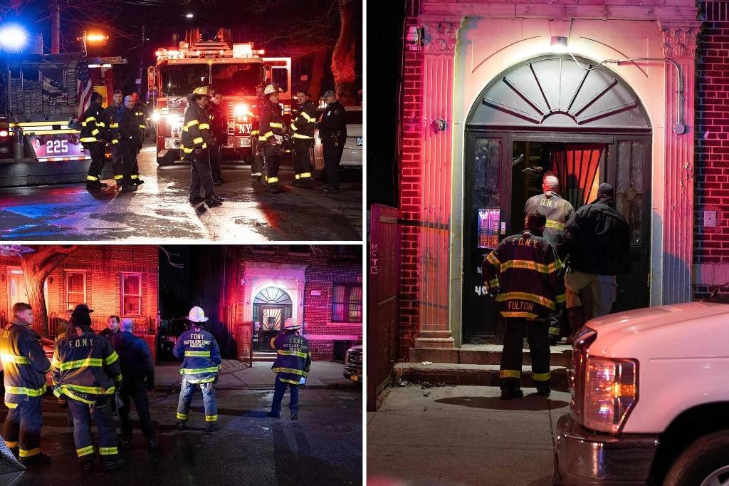 Article image for Woman found dead after fire tears through NYC home