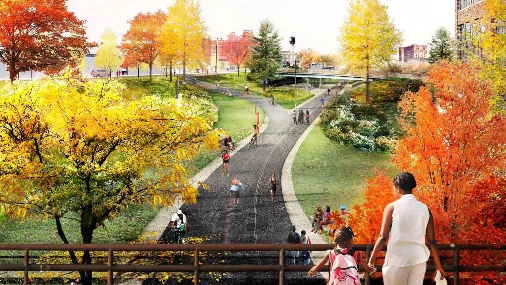 Article image for New Partnership Announced in Detroit Riverfront and Joe Louis Greenway Projects