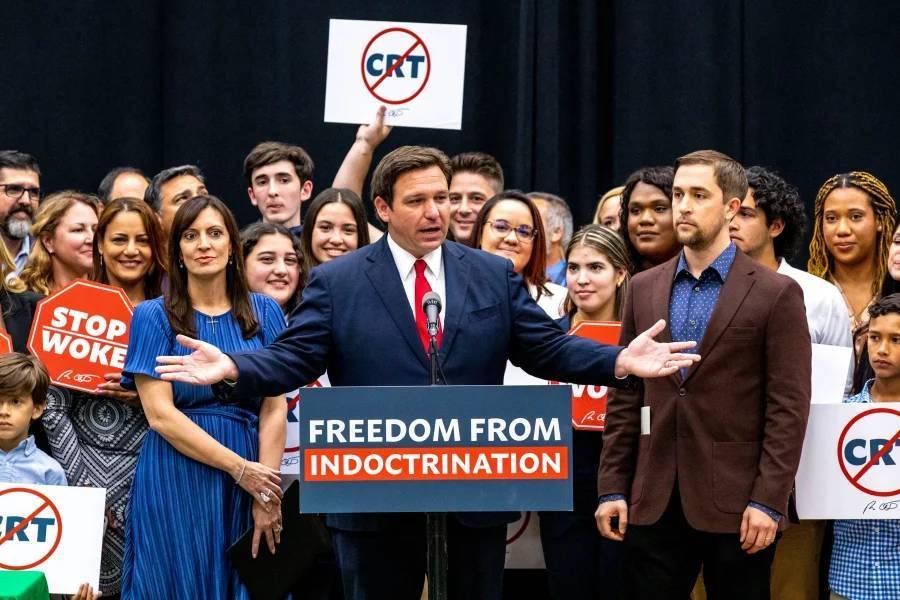 Article image for ‘Extraordinary misuse of taxpayer dollars’: DeSantis releases survey results on CRT, DEI in higher education