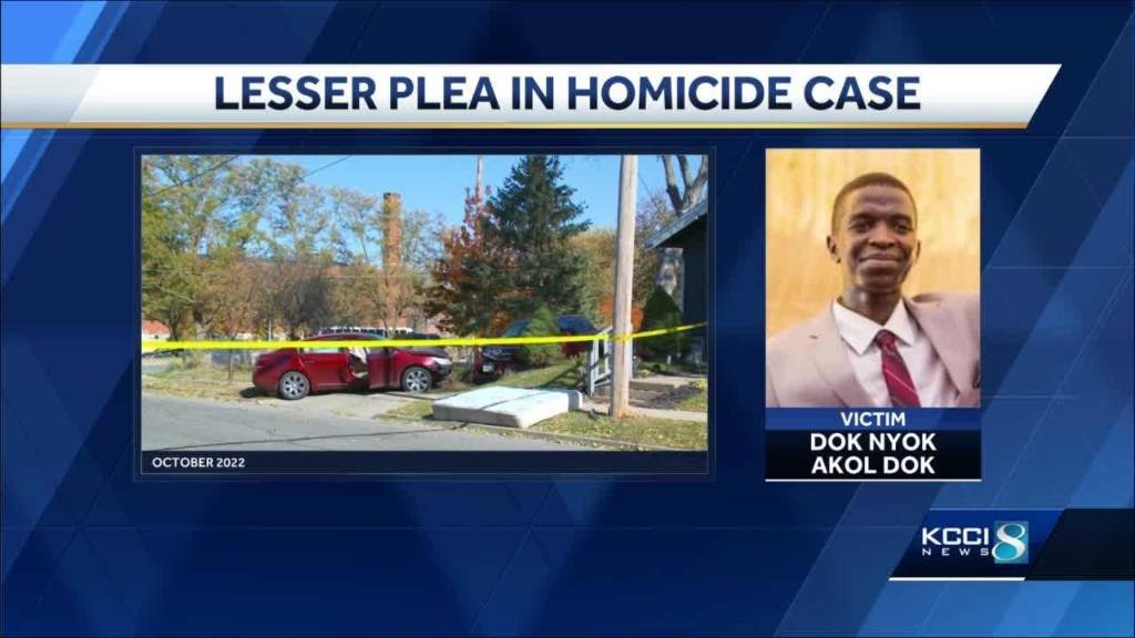 Article image for Des Moines man accepts plea deal in homicide case