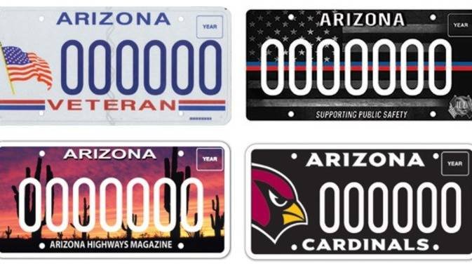Article image for Here are the top 10 most popular specialty license plates in Arizona in 2022