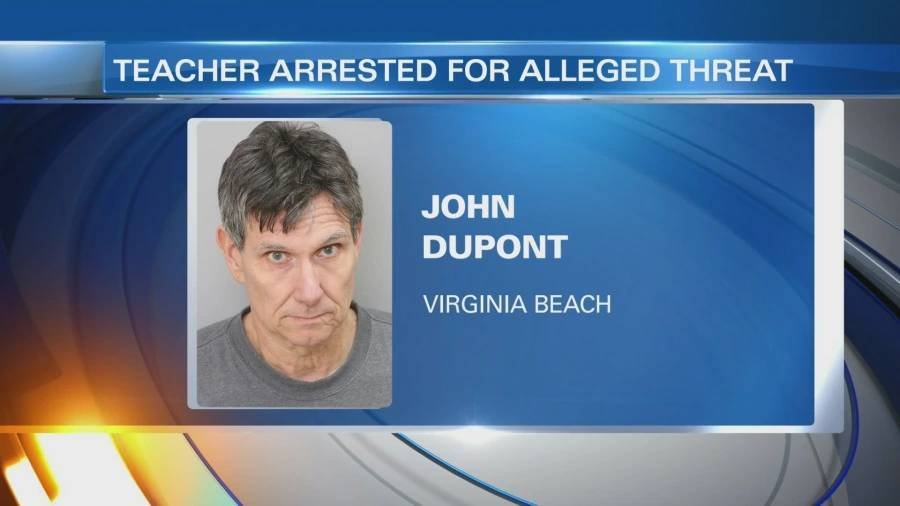 Article image for Virginia Beach teacher charged for making threats against school