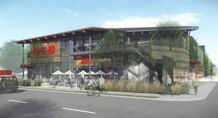 Article image for 2-story, lakeside H-E-B is opening in Austin this month