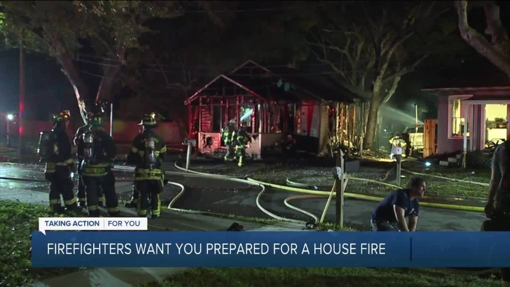 Article image for Tampa Bay area firefighters sound alarm over dangers of house fires