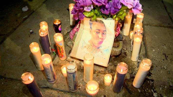 Article image for Vigil held for Baltimore mother who died mother after being caught in the crossfire of a gun battle