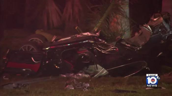 Article image for Woman killed, man injured in rollover crash on I-95 in northeast Miami-Dade