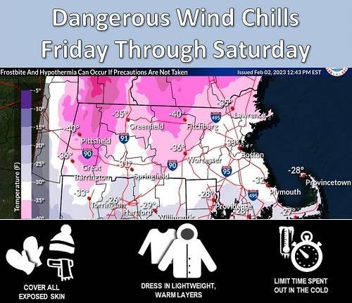 Article image for Wind Chill warning