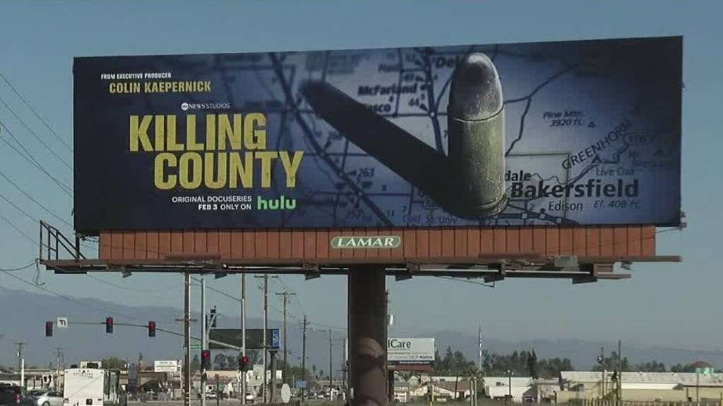 Article image for ‘Killing County’ billboards seen across Bakersfield