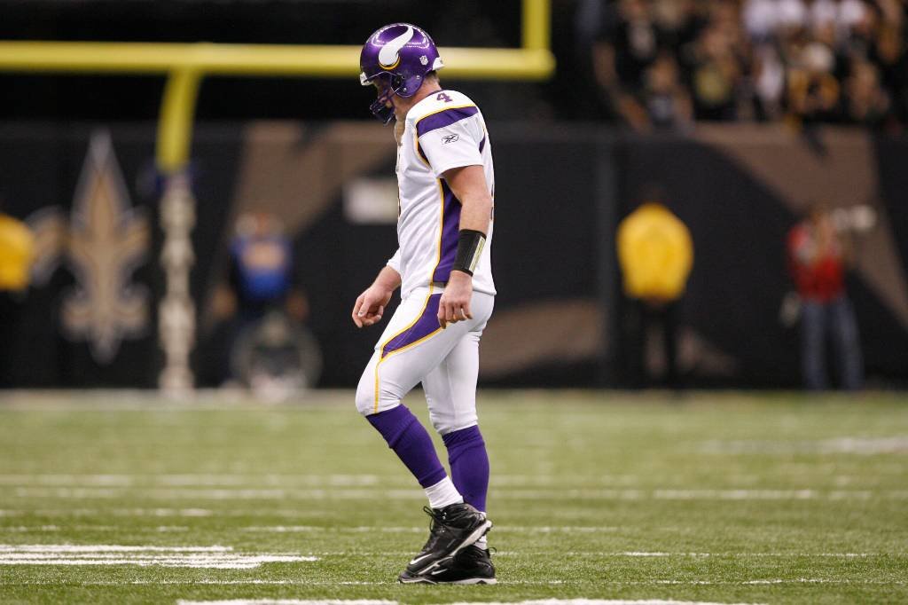 Article image for Brett Favre’s 2009 NFC Championship Game jersey is up for auction