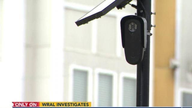 Article image for License plate reading cameras help Raleigh police make 41 arrests in 6 months