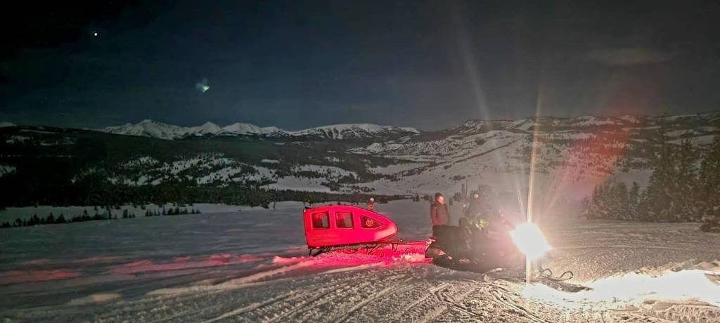 Article image for GPS device helps search and rescue find lost snowmobilers south of Big Sky