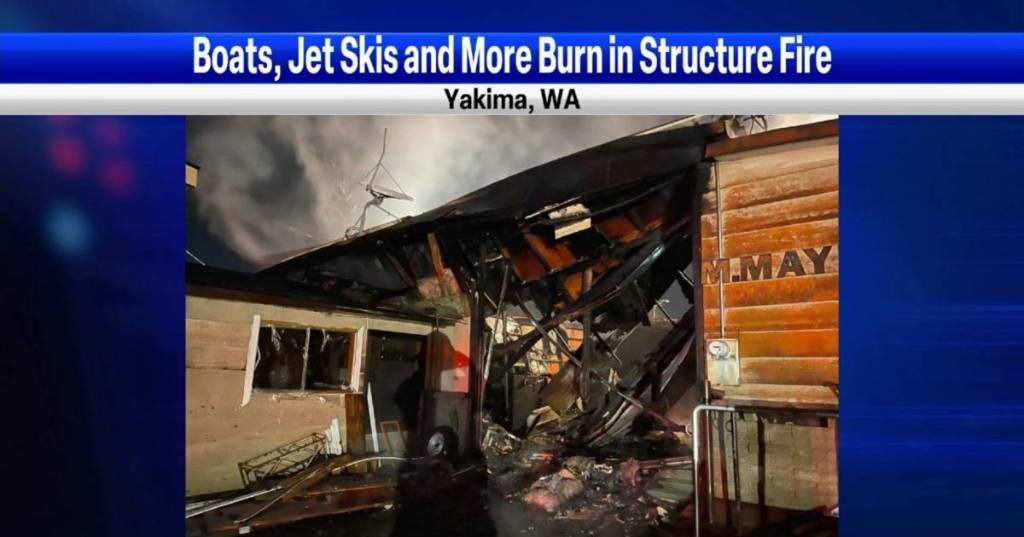 Article image for Morning news and weather update February 3: Shop, boats and vehicles burned in Yakima fire, Toppenish superintendent put on leave and a mild weekend on the way