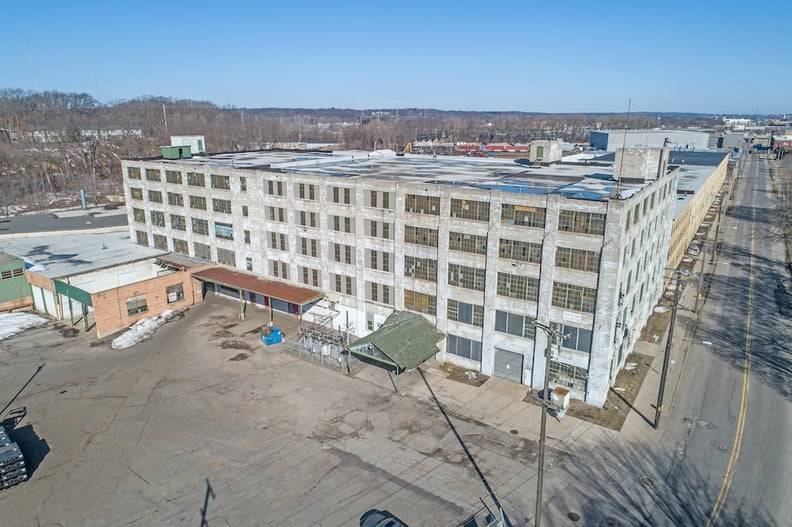 Article image for Developers pitch ambitious 375-unit housing project at former WWII parachute factory