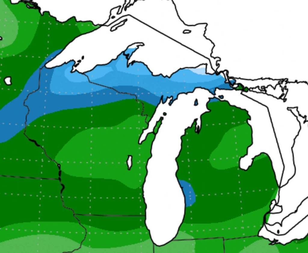 Article image for January snowfall way down for all of Michigan