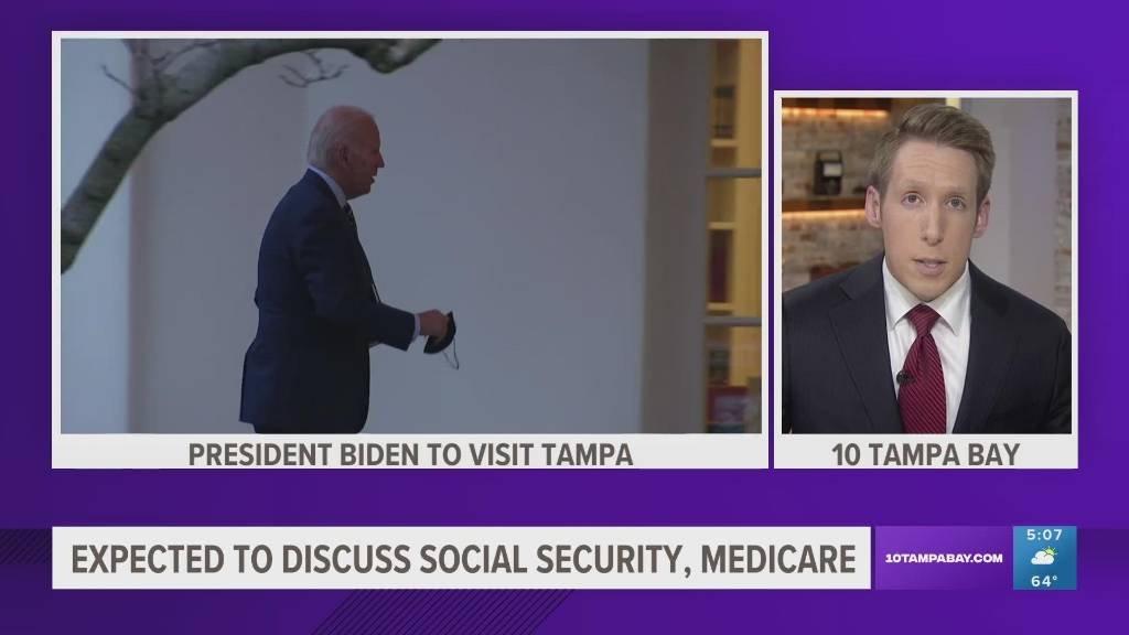 Article image for President Biden schedules Tampa stop