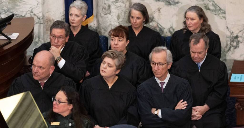 Article image for ‘A line has been crossed’: Idaho Supreme Court alarmed at harassment and threats targeting state’s judges, their families and staff