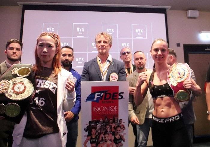 黒木優子とボルマンともに計量合格 女子世界ミニマム級統一戦