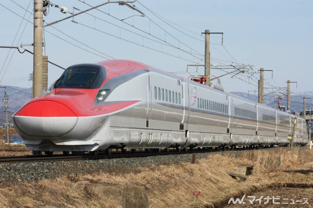 JR東日本E6系、新幹線大宮~宇都宮間を3時間かけて走る特別列車に