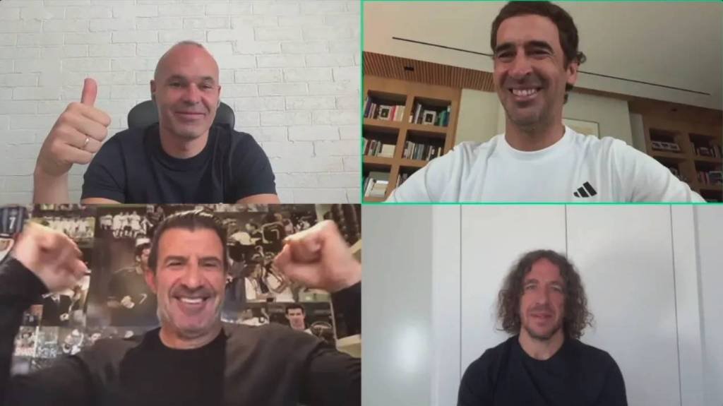 エル・クラシコOB戦もバチバチに?! ラウールがイニエスタ包囲網を宣言…元レアルの久保建英にも言及