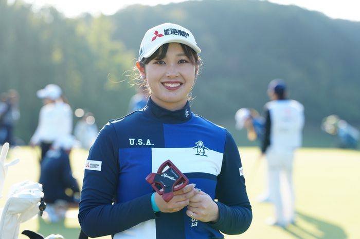 22歳の吉澤柚月は初ホステスプロ「優勝争いしたい」 中学時代から使う7年モノの赤パターでグリーン攻略へ