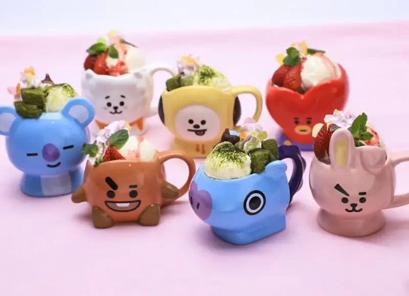 新宿ルミネエスト Shinjuku Box Cafe Space にて Bt21カフェ ホギーのブログ